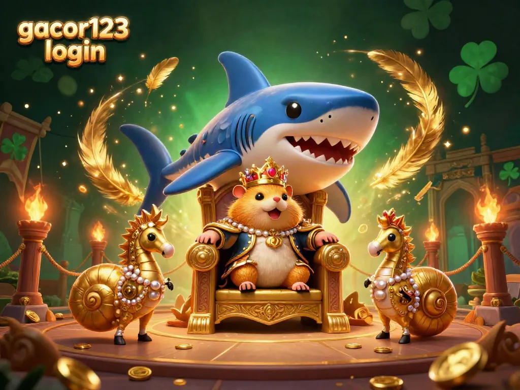 Engage with gacor123 login to experience the unique digital casino adventure featuring vibrant 3D elements.