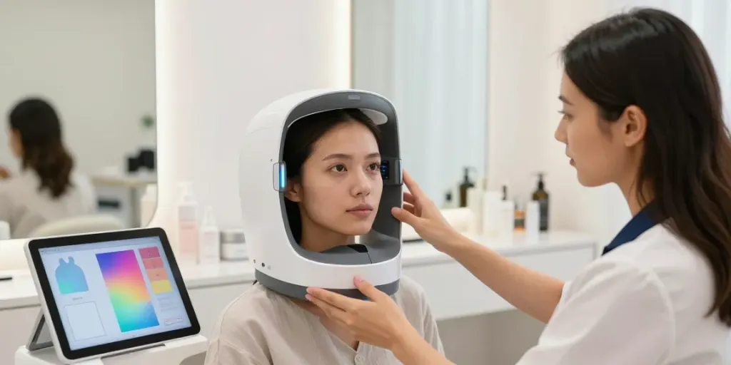 Alternatives to QOVES displayed in a modern beauty consultation