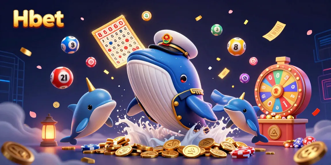 Experience thrilling gameplay with Hbet's exciting casino elements in a vibrant sea of winning prizes.