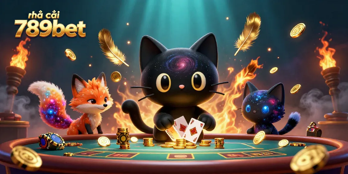 Experience thrilling gameplay with nhà cái 789bet in an exciting cosmic casino scene.