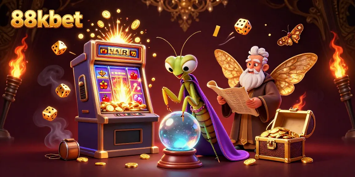 Engaging scene featuring 88kbet’s vibrant slots and characters bringing casino adventure to life.