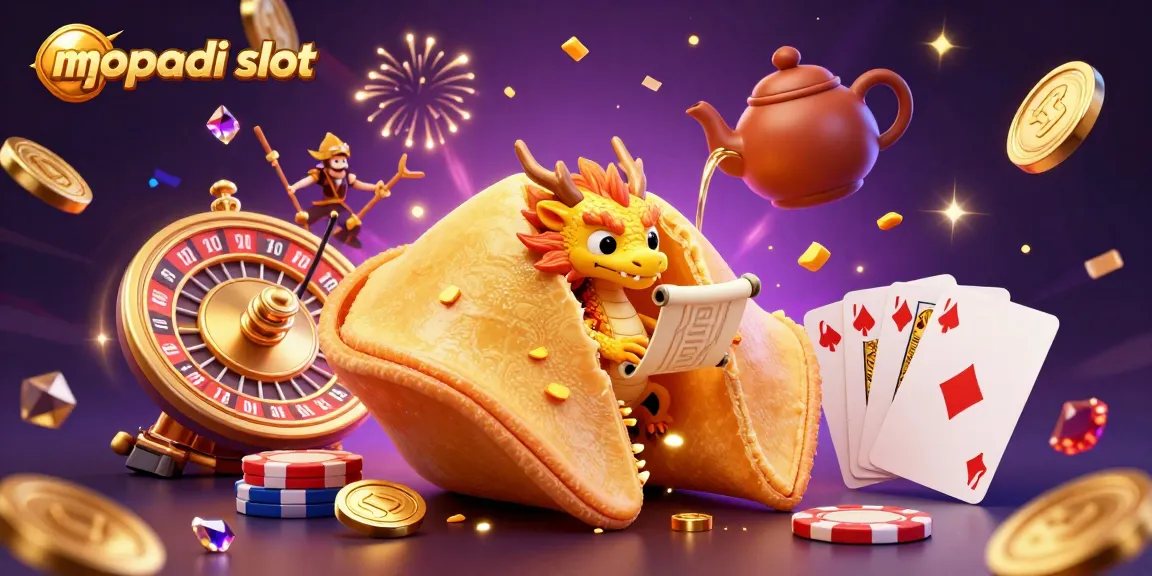 Experience the thrill of mpopadi slot gameplay with a vibrant 3D illustration of dynamic casino elements.