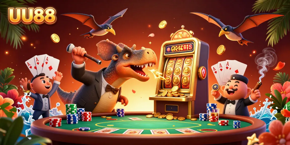 UU88 engages players with vibrant casino action featuring colorful characters and energetic gameplay.